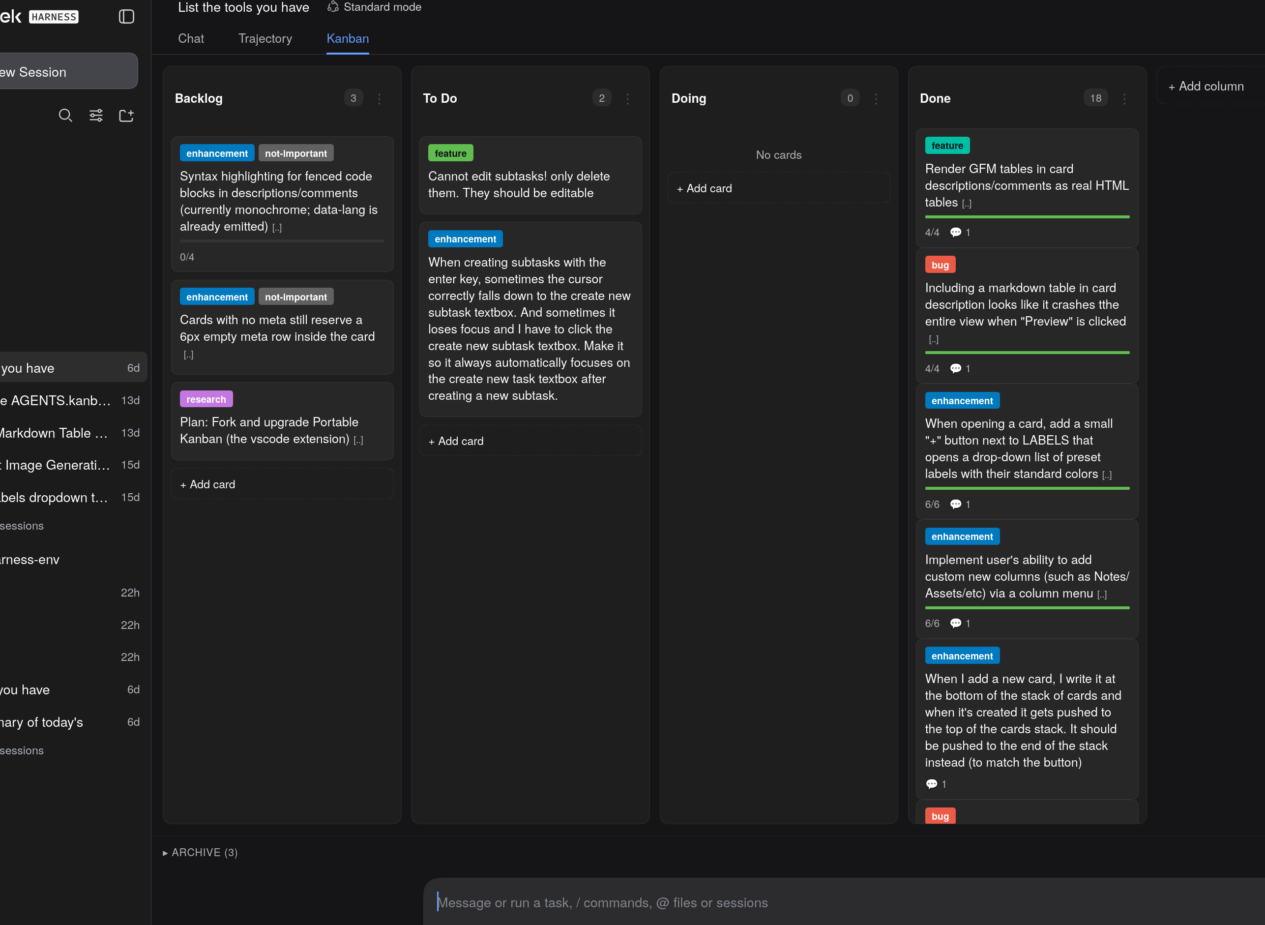 dsh-kanban plugin
